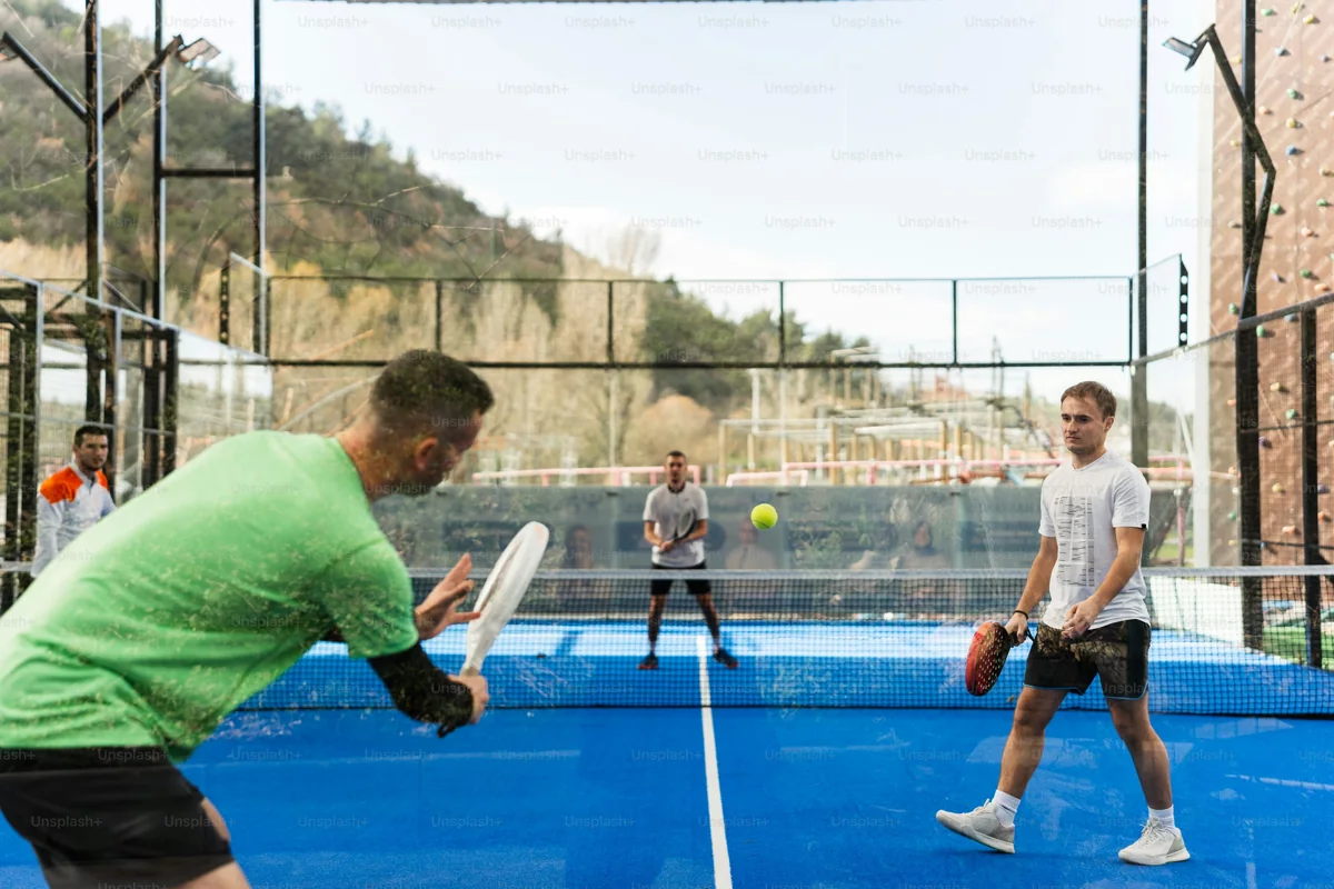 Padel — Illustrative sports photography; not photographs of Astritis events.